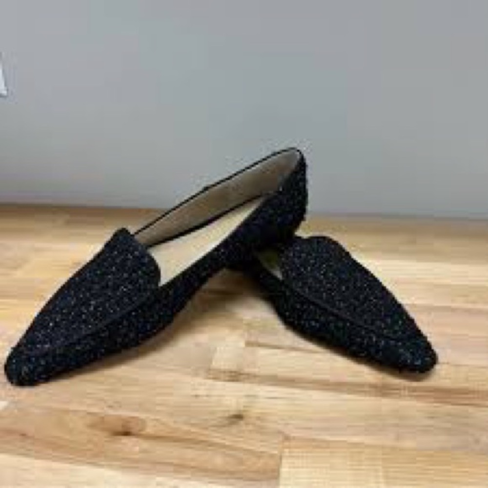 Ann Taylor Tweed Loafers